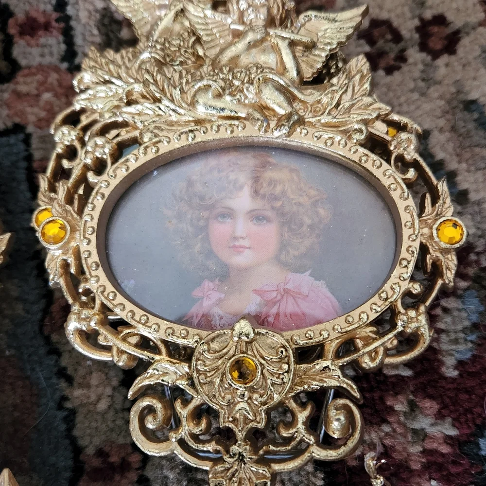 Vintage picture frames ornaments - Picture 4 of 8